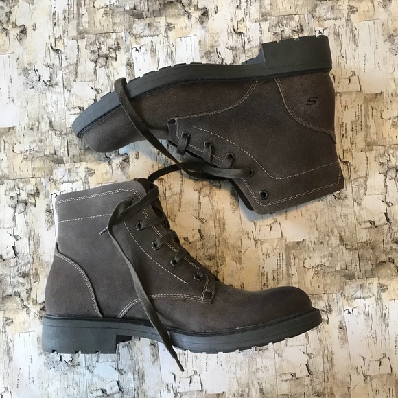 skechers leather upper